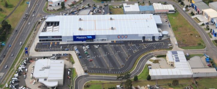 16000 sqm rhino stop car park barrier project at masters albion park