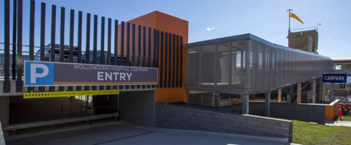 wollongong hospital car park